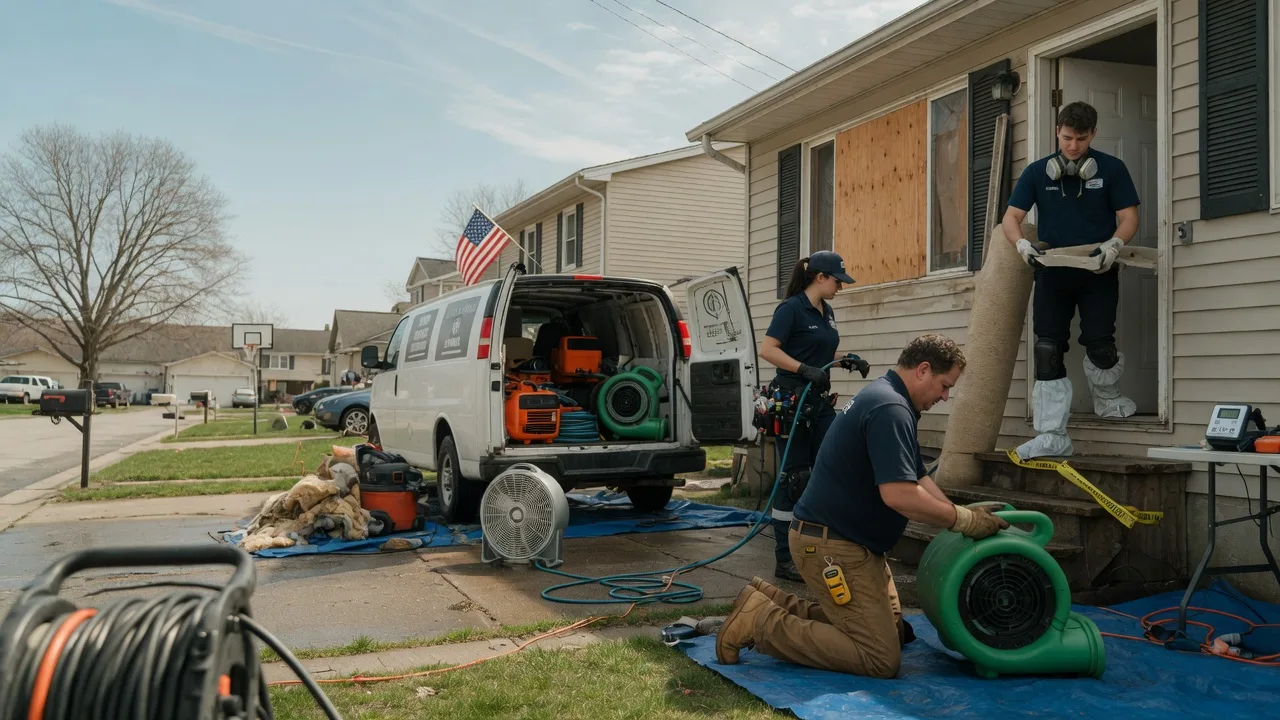 Water Damage Restoration in Bowlegs, OK near me